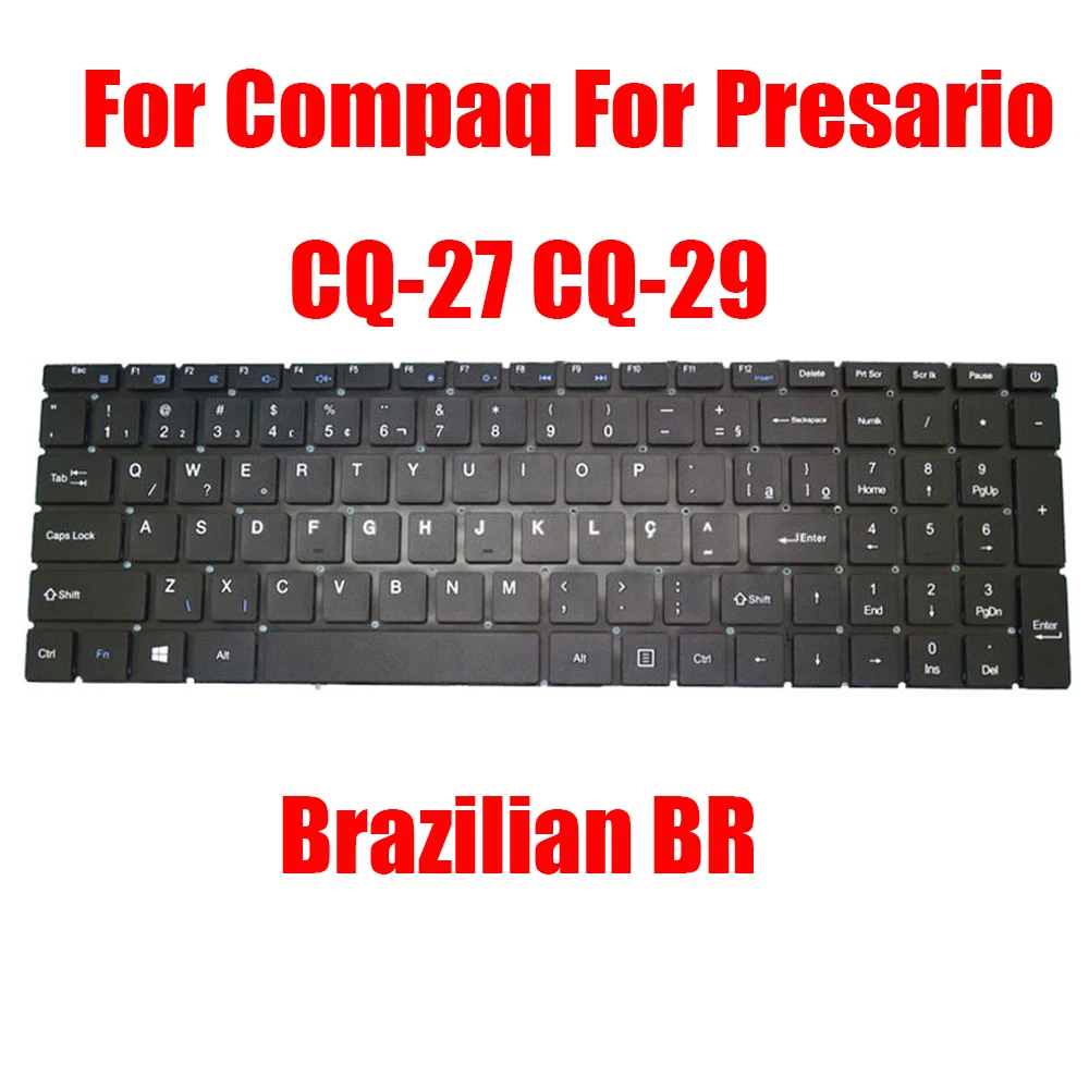 

Brazilian BR Laptop Keyboard For Compaq For Presario CQ-27 CQ-29 Without Frame New