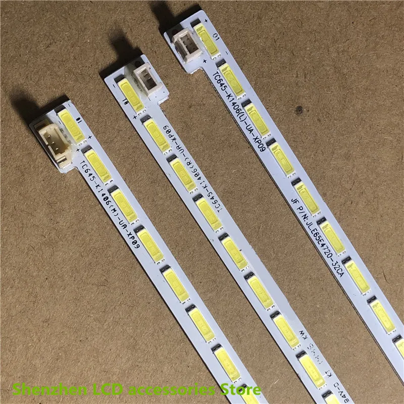 สำหรับ JL.E65E4720-32BA TC645-K1406-UA-XP09 TC645-K1406(L)-UA-XP09 TC645-K1406(R)-UA-XP09 56LEDS 477มม.100% ใหม่