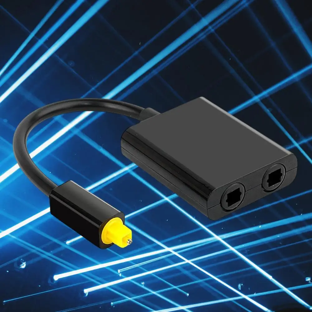 Switcher Adapter Easy Setup Space-saving Computer Tool ABS Dual Port One Divide Into Two Video Conversion Switcher