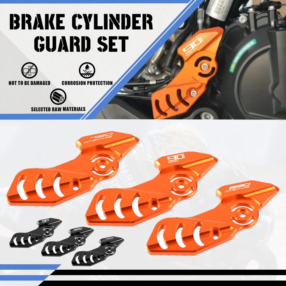 

2025 Motorcycle Heel Protective Cover Guard FOR 790 ADV 890 Adventure R S Adventure Brake cylinder guard Cap 2019-2022 2023 2024