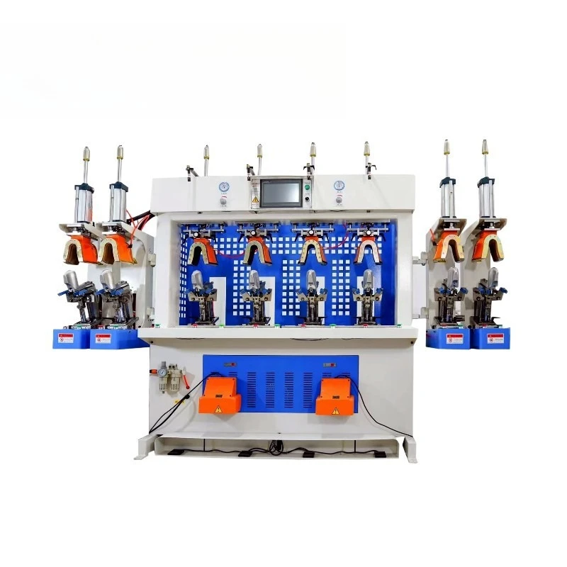 Computer type PLC rear heel setting machine, computer type four air-conditioning bag type rear heel setting machine