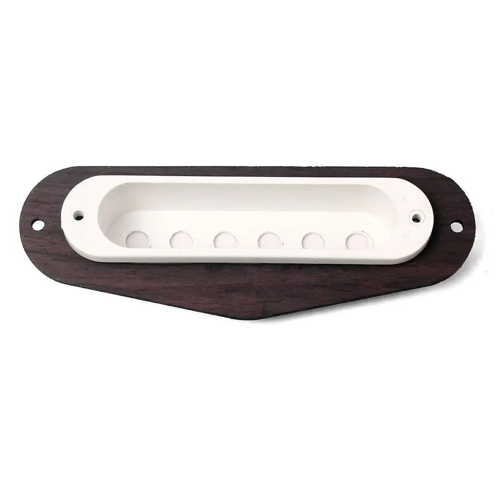 

Electric Guitar Pickup Mounting Ring Rosewood Single Coil Frame for Guitar Assembly and Repair