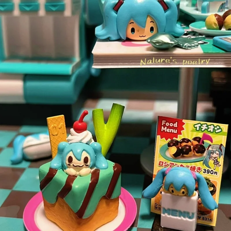 オリジナルリーメント初音ミクミクカラオケブラインドボックス子供グッズモデル装飾品おもちゃギフトシーンおもちゃ誕生日ギフト