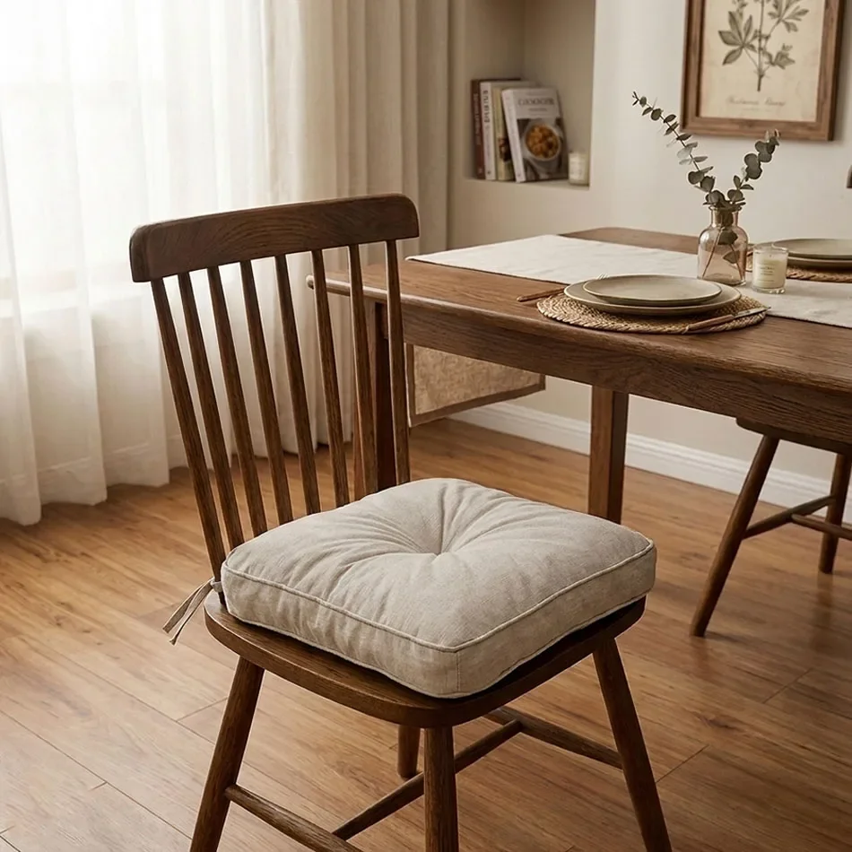 Chair Cushion Pillow Square Waterproof Cushion Suitable for Home Soft Office Chair Seat Cushion Pad Tatami
