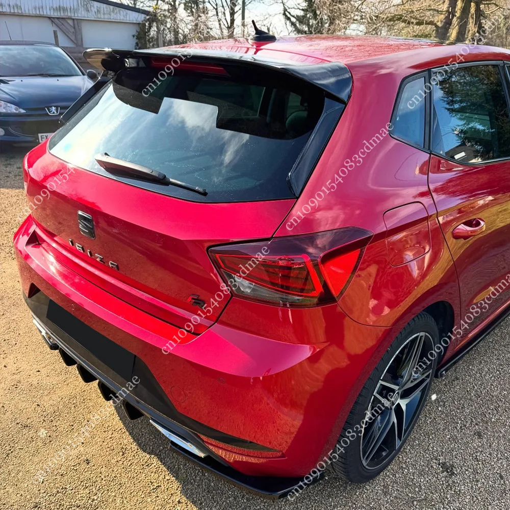 

Rear Spoiler Cap For Seat Ibiza FR/ Standard Mk5 Hatchback 2017-2026 Rear Window Side Spoiler Wings Trunk Splitter Lip Tuning