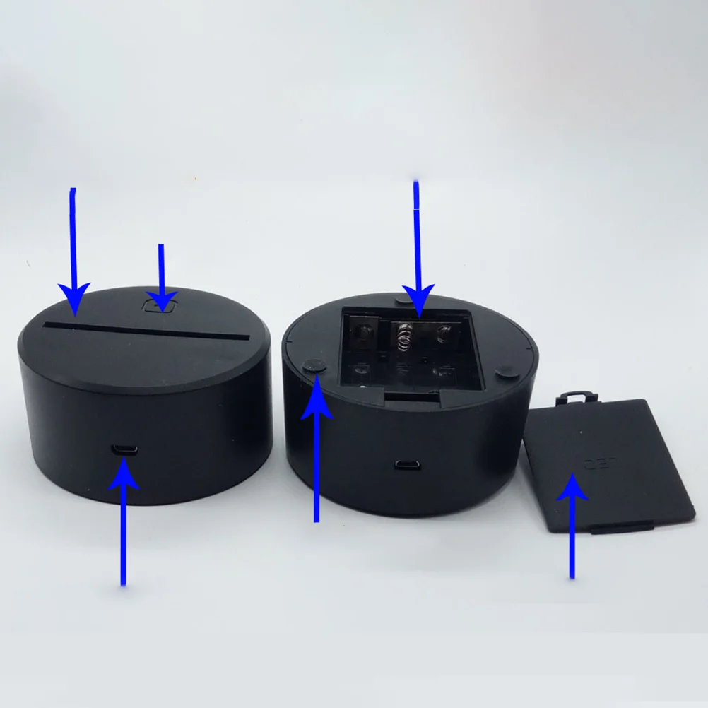 

3D LED Illusion Night Light USB Powered Touch Table Desk Lamp Bedroom Guitar Visual Effect Changing Lamp