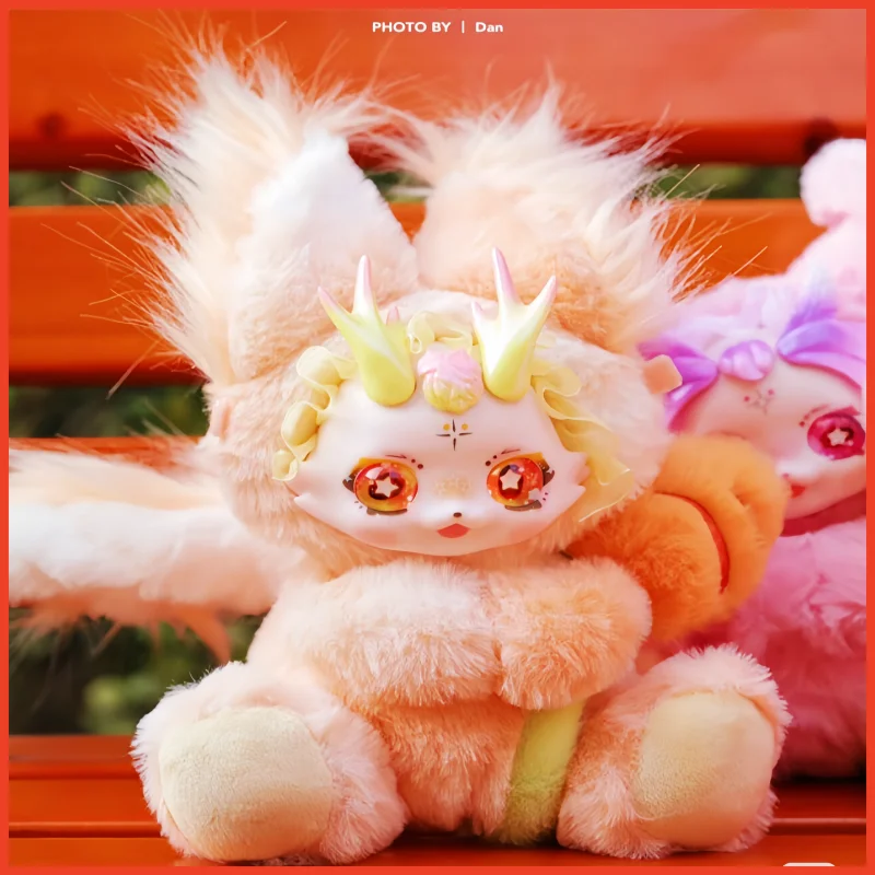 

Новая кукла Maytree Dumia Fruit Wonderland, плюшевая слепая коробка, милая магнитная поглощающая совместная ручная игра, коллекционная кавайная подарочная игрушка