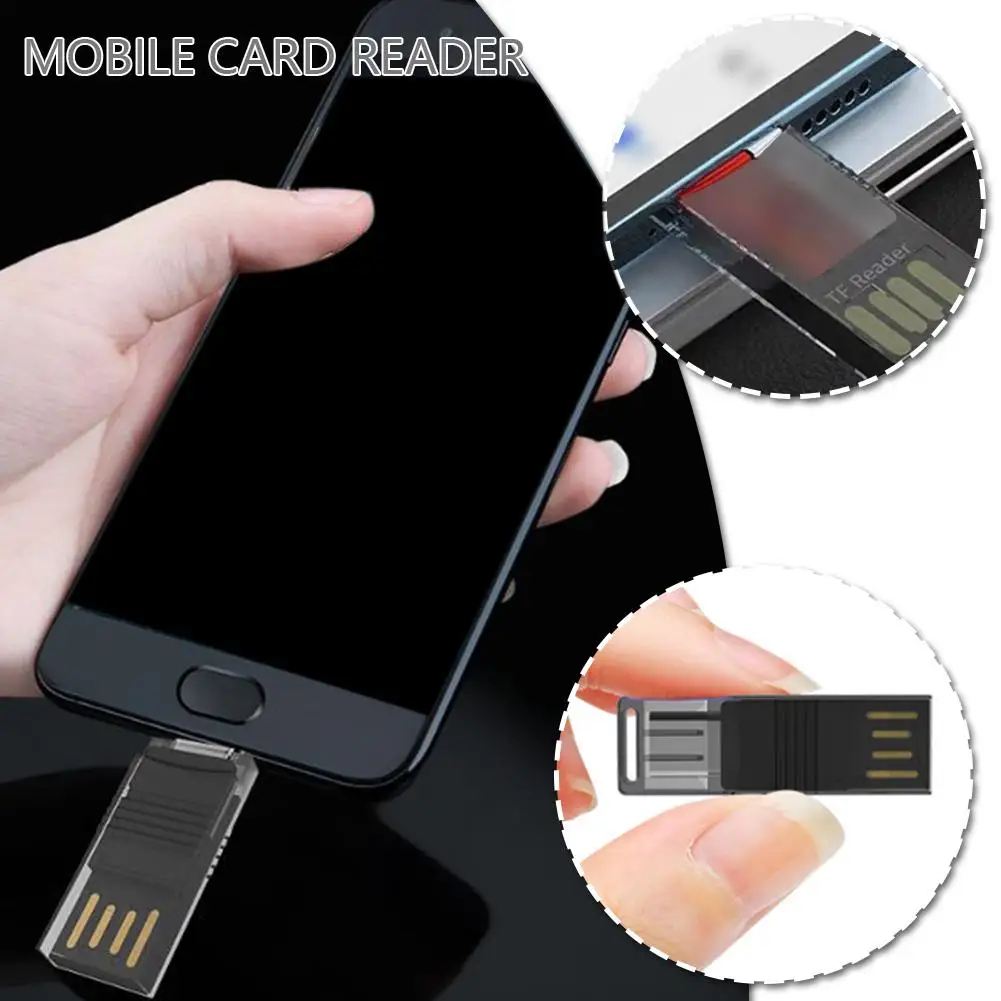 All-in-one Mobile Phone and Computer Universal OTG Card Reader suitable for Huawei Android Type-C Recorder DM TF Card Reade C2L5