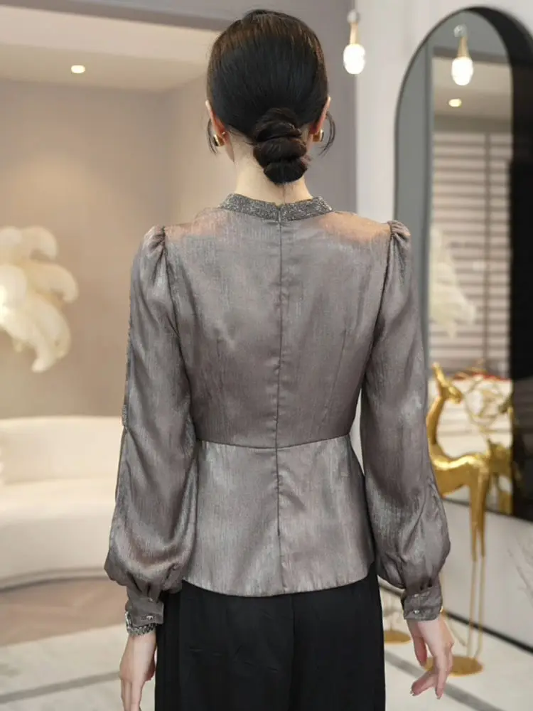 2024 Autumn New Style Niche Design Fashionable Long Sleeved Top for Women