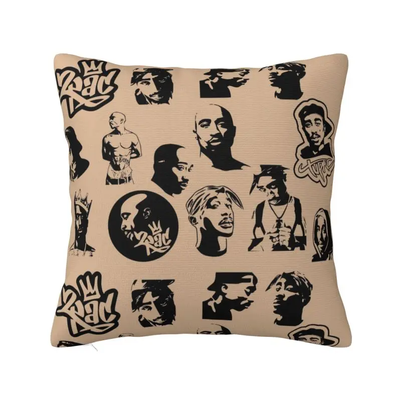 

Пользовательский рэпер Тупак 2P-PAC чехол для подушки в стиле хип-хоп домашний декор с принтом декоративная подушка для автомобиля двусторонняя