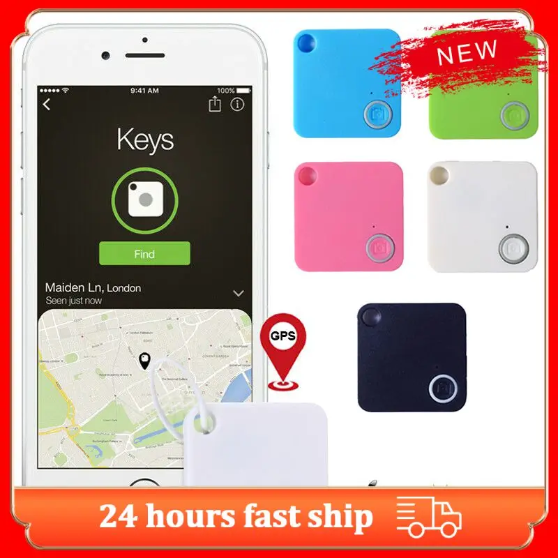 

Gps Tracker Device Portable Mini Size Easy To Use Realtime Tracking Compact Size Lost Item Finder Wallet Locator Smart Solution