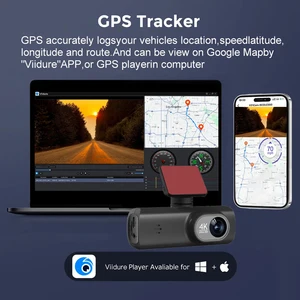 E-ACE - كاميرا داش مزدوجة العدسة، مسجل فيديو رقمي، كاميرا للرؤية الخلفية، مسجل فيديو، كاميرا تسجيل تلقائي، 2 كاميرات، 4K، 1080 بكسل أعلى 10 مبيعات هزاز 25 سم - رقم 6