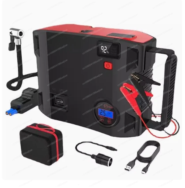 Utrai 2000A Jump Starter Vehicle Emergency Tools With Air Pump Powerbank Jumpstart with LED Light Tire Inflator OEM