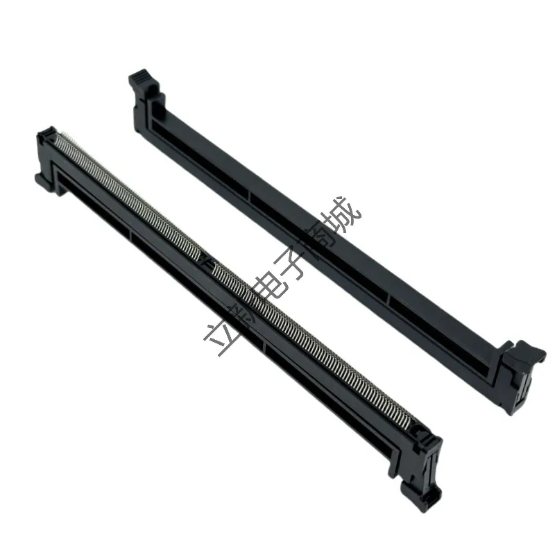 DDR5-288PIN Clip-type RDIMM with black ears Computer memory slot connector
