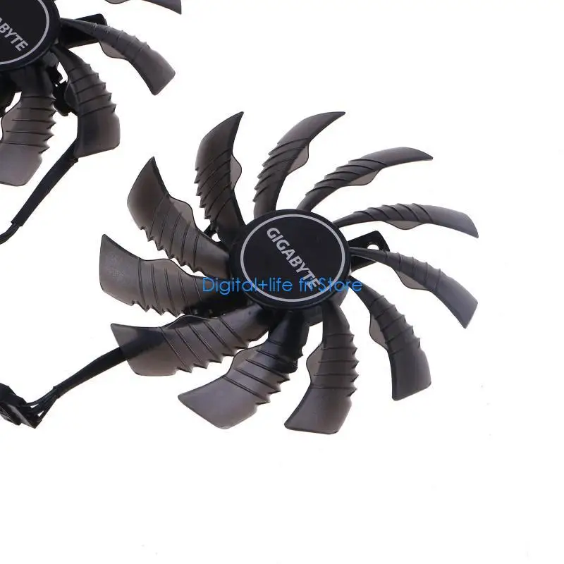 

Охлаждающие вентиляторы для графического процессора E06D 95 мм 12 В T129215SU для GIGABYTE RX580 для GTX1060 Graphics C