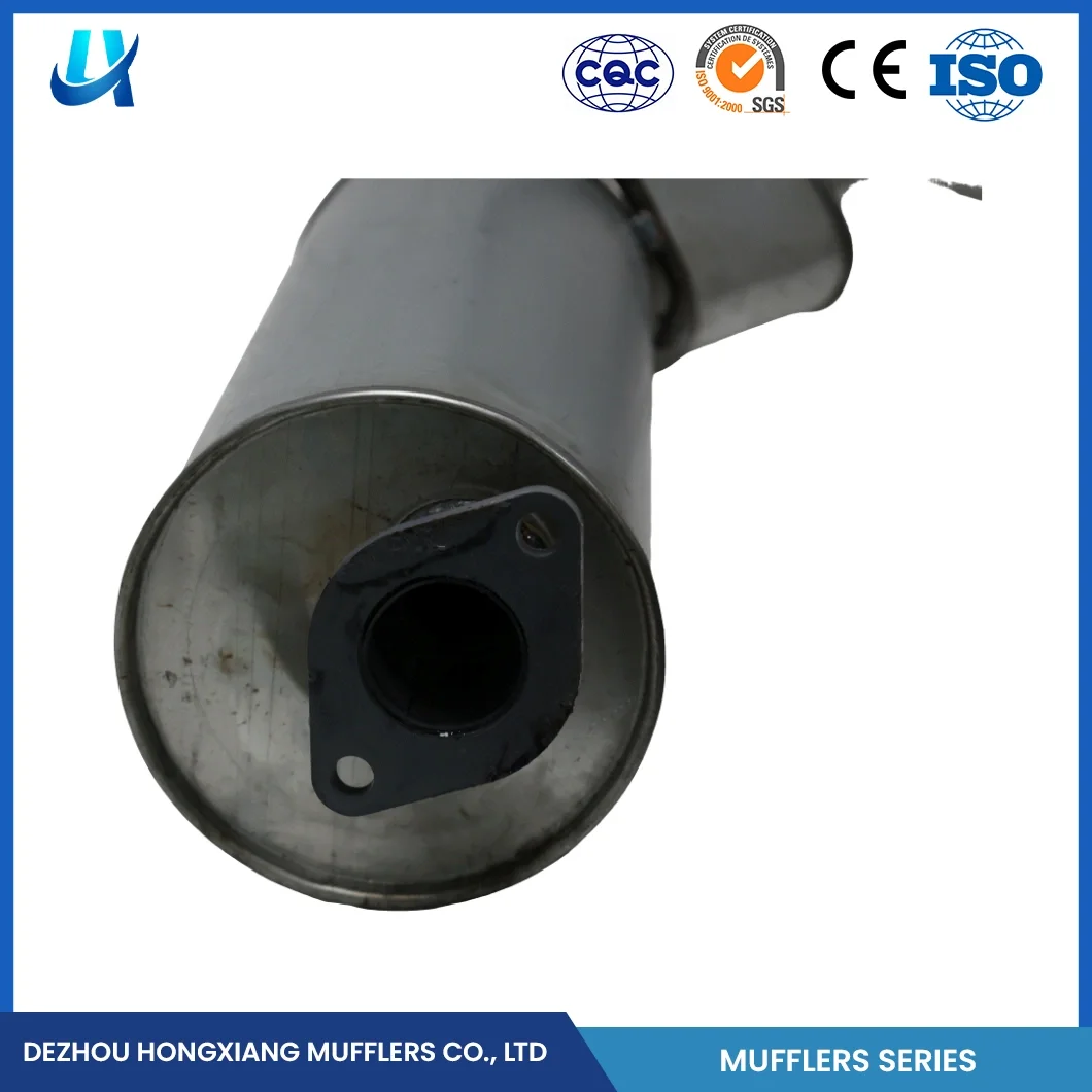 Hongxiang Exhaust Muffler 51mm China Racing Bike Silencer Supplier High-Quality Fiber Glass Filament Car Exhaust Pipes Muffler