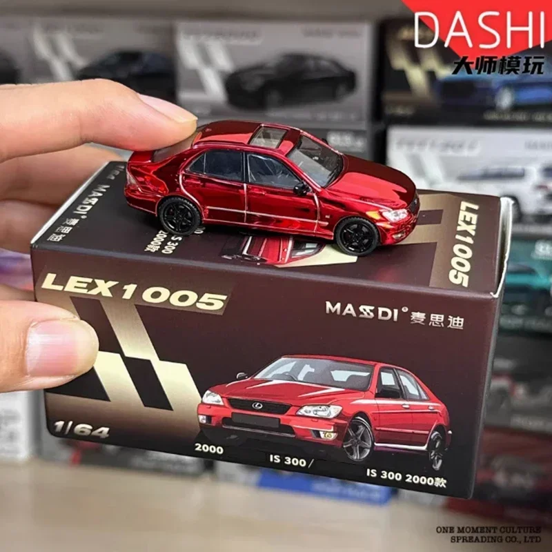 

MASSDI Diecast 1/64 Scale 2007 Crown 12 Generation/2000 IS 300 Alloy Car Model Classics Adult Souvenir Gift Static Display