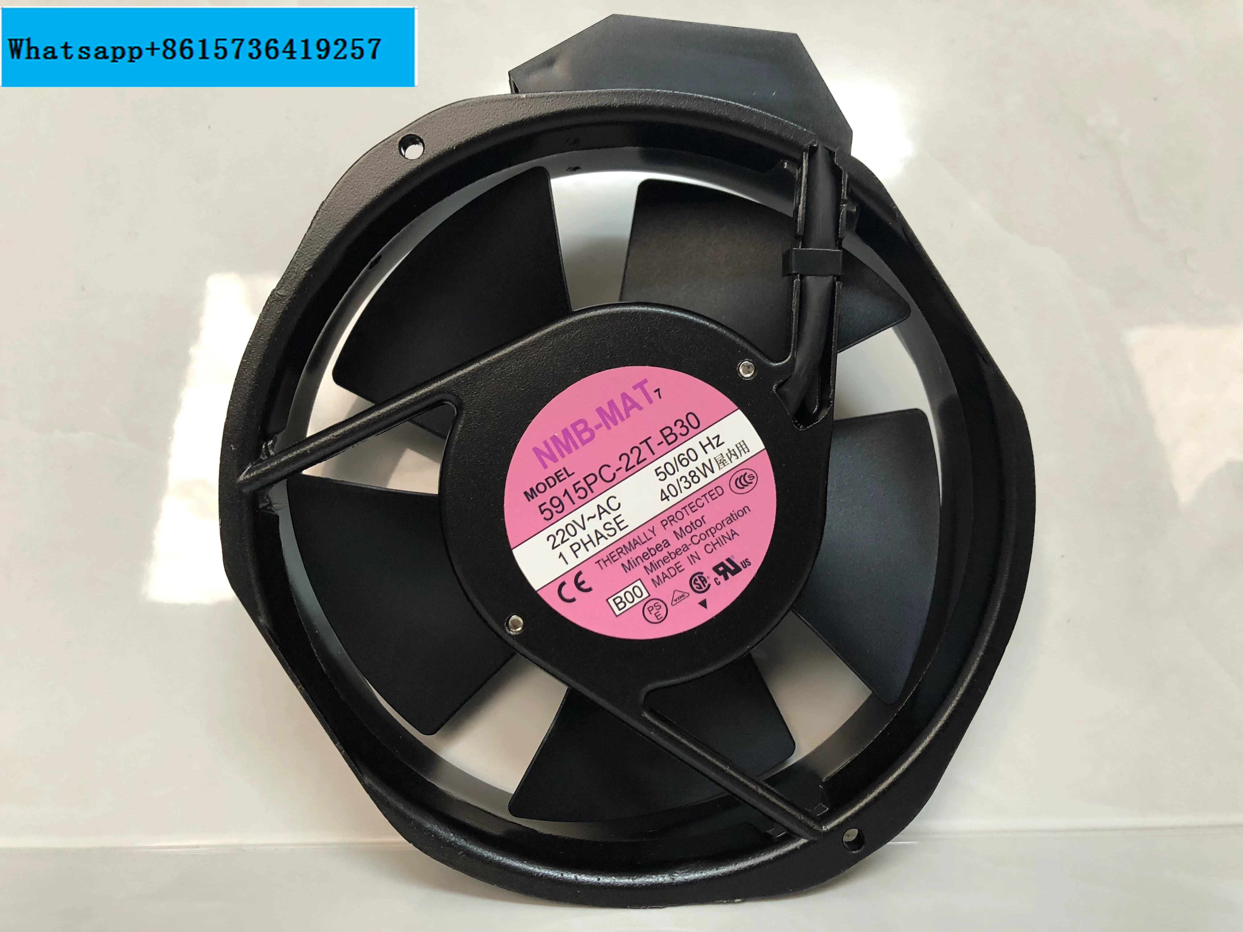 

Cooling Fan NMB-MAT 5915PC-22T-B30 5915PC-22T-B20 5915PC-22T-B10 220V 40/38W 172X150X38MM 2 Terminals