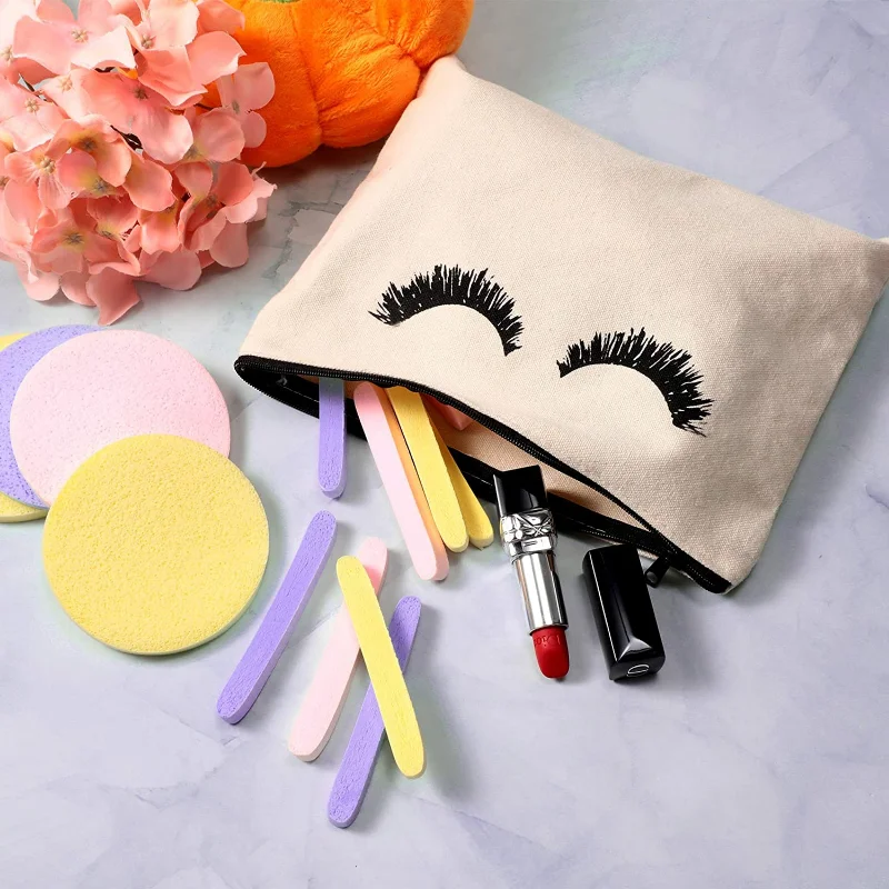 12 pz/borsa trucco soffio compressione spugna per pulizia tampone per pulizia viso struccante strumento per la cura della pelle soffio per pulizia