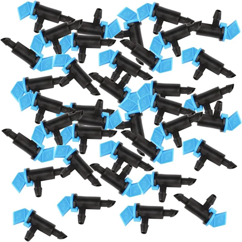 AS95-200 шт., 2 GPH, излучатели для капельного орошения, линейные капельницы для воды, излучатель, спринклер, синий