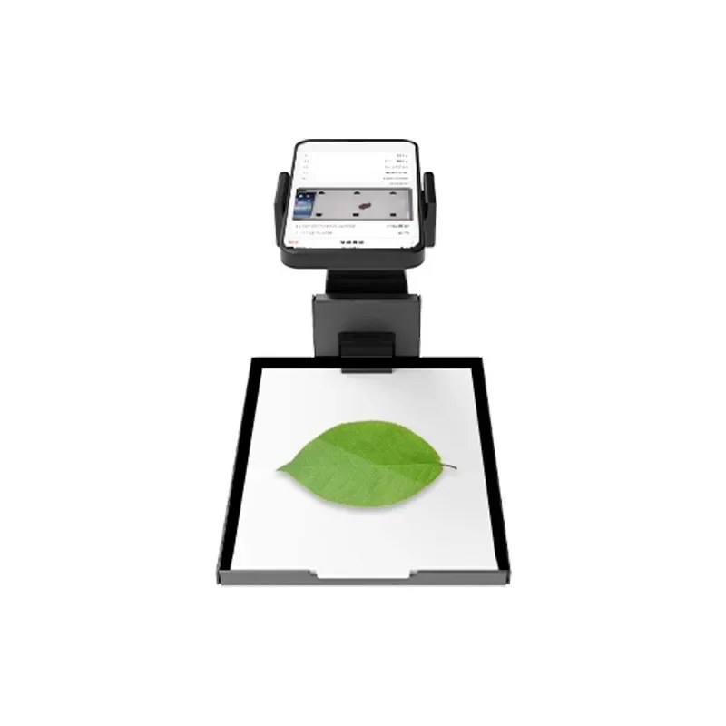 Portable leaf area measuring instrument Image acquisition instrument Plant wormhole number Leaf area measuring instrument