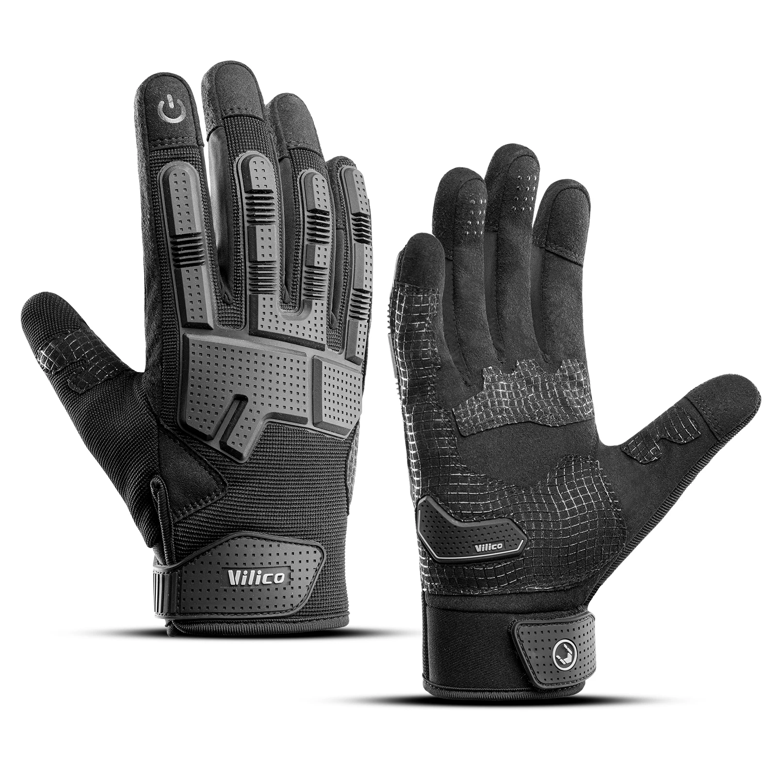 قفازات الدراجات النارية التي تعمل باللمس الرجال النساء قفازات الدراجة الجبلية تشغيل اللياقة البدنية الصالة الرياضية ركوب الدراجات النارية دراجة قفازات التمويه اللون #1