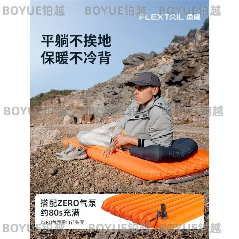 Ultralight Inflatable Sleeping Pad High R Value Moisture Proof Air Mattress for Outdoor Camping Hiking Backpacking