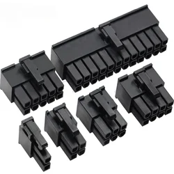 10sets MX3.0 3.0mm Pitch Micro-Fit 3.0 Connector Housing 2*1/2/3/4/5/6/8/10/12 Pin Male shell + Terminal 43030 2P/3P/4P/5P