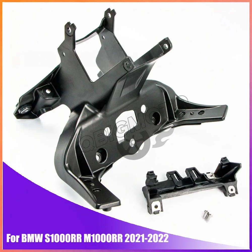 

Motorcycle Black Headlight Cowling Upper Fairing Bracket Fit For BMW S1000RR M1000RR S1000 RR 2021-2022 M1000 RR