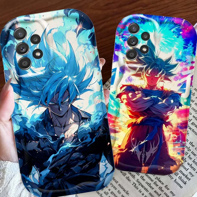 

D-Dragon Balls Goku Cool For Samsung A73 A72 A71 A56 A55 A54 A53 A52 A51 A32 A36 A26 A25 A13 A14 5G Wave Oil Phone Case
