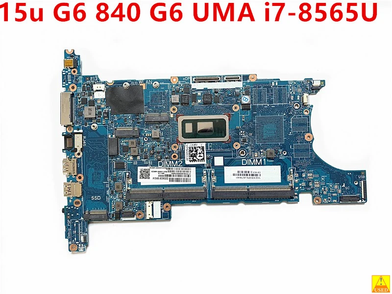 

Mainboard For HP ZBook 15u 840 G6 850 G6 Motherboard i7-8565U L62758-601 L62758-001 6050A3022501-MB-A01 100% tested