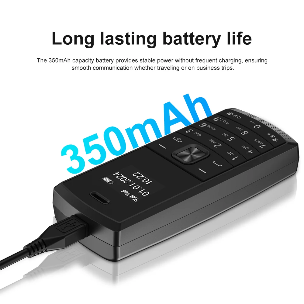 سيرفو BM01 ثنائي الشريحة المزدوج الاستعداد هاتف محمول صغير بلوتوث الطلب ماجيك صوت سرعة الطلب القائمة السوداء تسجيل المكالمات 2G الهاتف المحمول