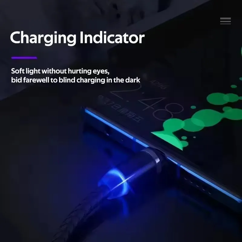 5 قطعة نصائح مغناطيسية عالمية لكابل مغناطيسي مستدير نوع C مايكرو USB المغناطيس استبدال أجزاء الهاتف المحمول الغبار محول القابس