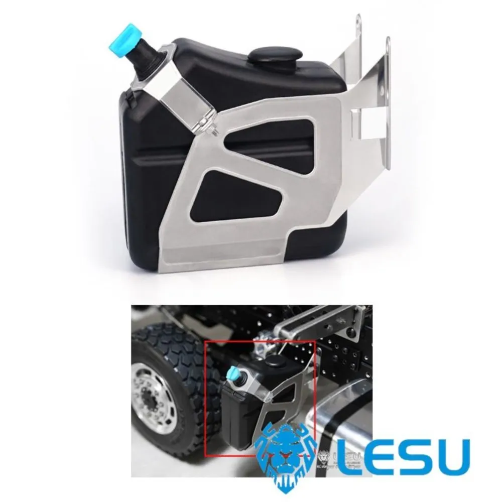 LESU Metal 1/14 Urea Cans For RC DIY Tamiyay 1851 3363 Truck Model 48 Dumper Outdoor Toys TH10229