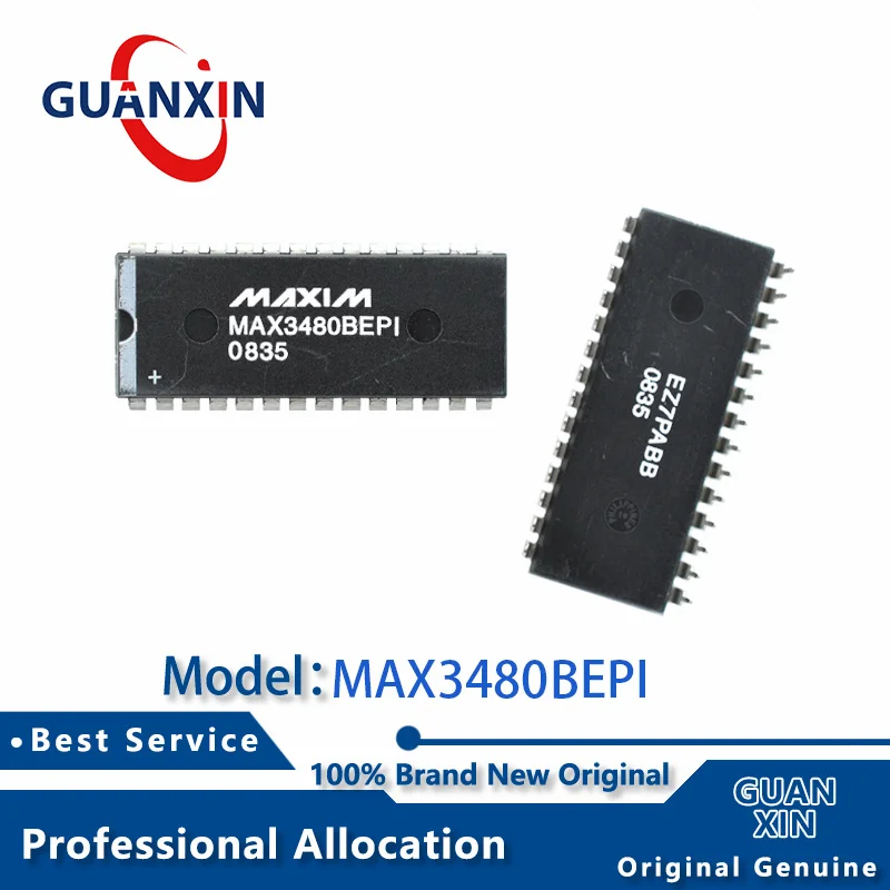 

100% New electronics Marking MAX3480BEPI PDIP-28 MAX3480