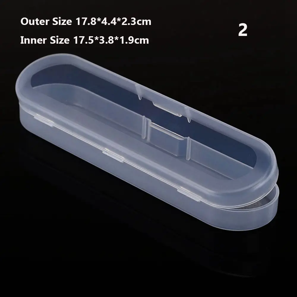Square Clear Home Organization Clips Boxes Pill Storage Supply Storage Box Jewelry Diamond Container Craft Bead Holder