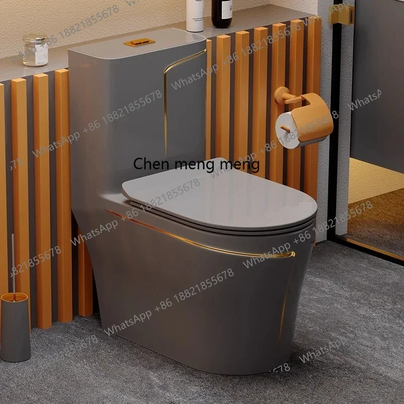 A114  Household siphon pumping black ordinary toilet   ceramic deodorant