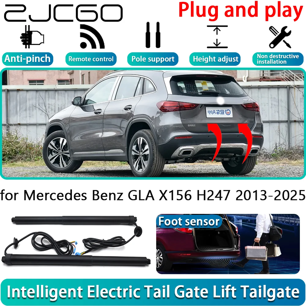 

for Mercedes Benz GLA X156 H247 2013-2025 Electric Powered Tailgate Power Liftgate Automatic Tailgate System With Foot Sensor