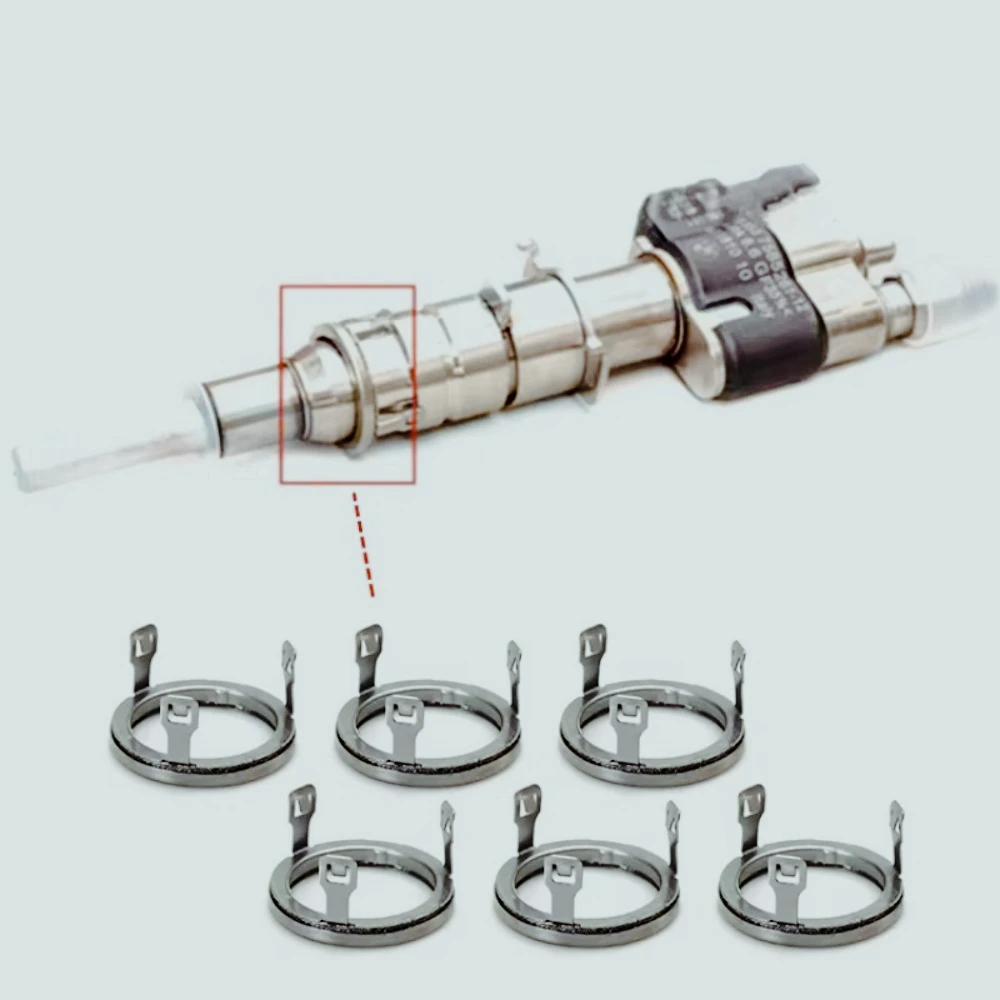 6 unids/set junta  inyector motor inyector  combustible sacoplador 13537564751 para BMW E60 E66 piezas  automóvil