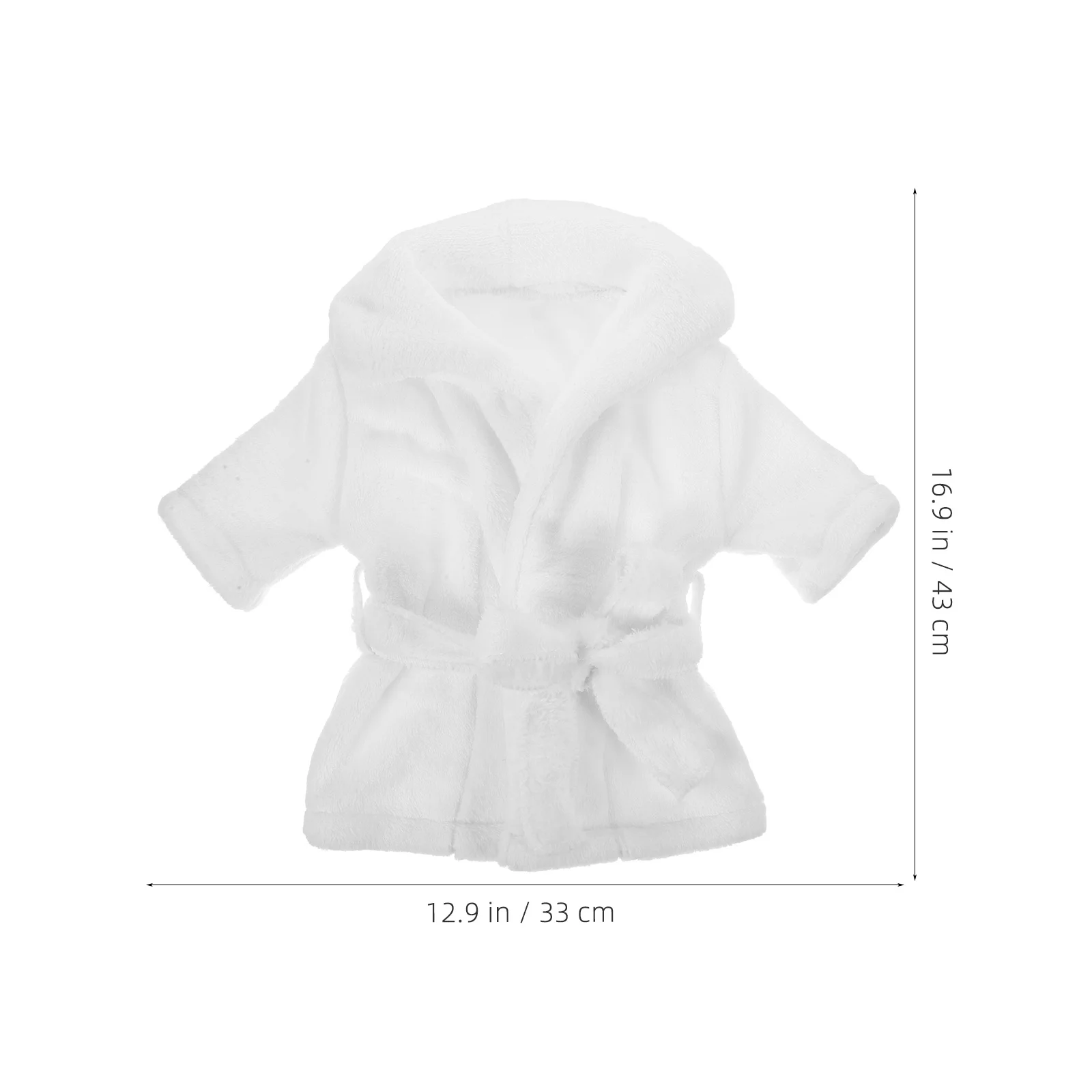 مجموعة واحدة من رداء التصوير الفوتوغرافي لحديثي الولادة، منشفة استحمام من الصوف المرجاني المرن لمهرجان حفلات أعياد الميلاد للفتيات الصغيرات