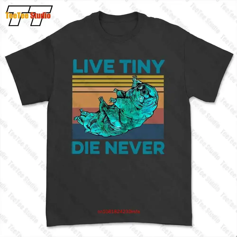 Animal Tardigrade Live Tiny Die Never Vintage Graphic T-shirt Tee WMBL