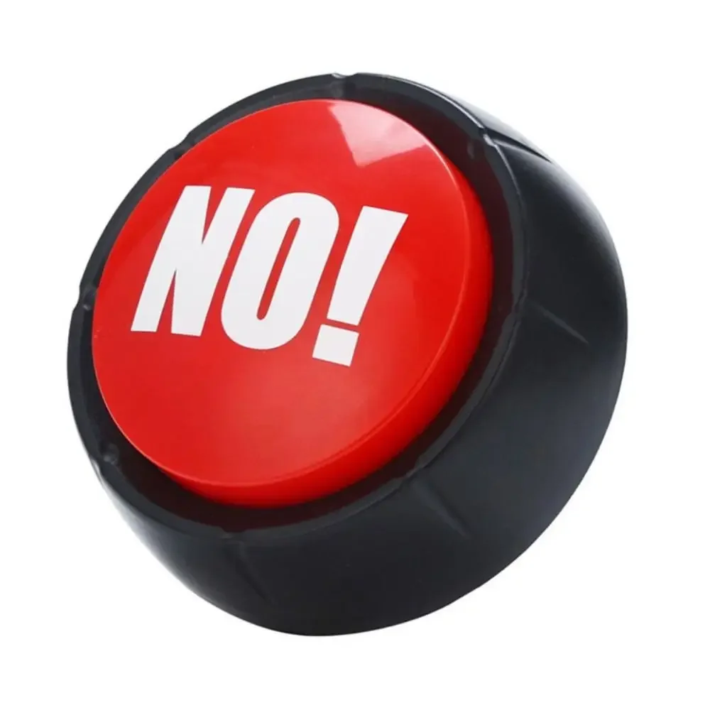 High Quality Plastic Sound Button 85db Party Gift Sound Talking Funny Button Holiday Supply Talking Button