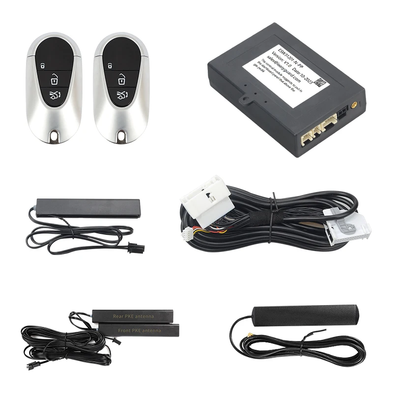 

Start button and comfortable luggage release device, suitable for Mercedes Benz PKE smart key kit