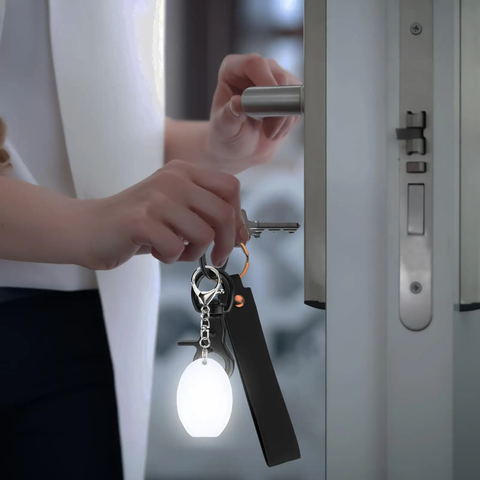 Purse Glow Oval Shape Light LED Automatic Sensor Purse Light Touch Activated Handbag Light Handbag Night Light Handbag Purse Lam