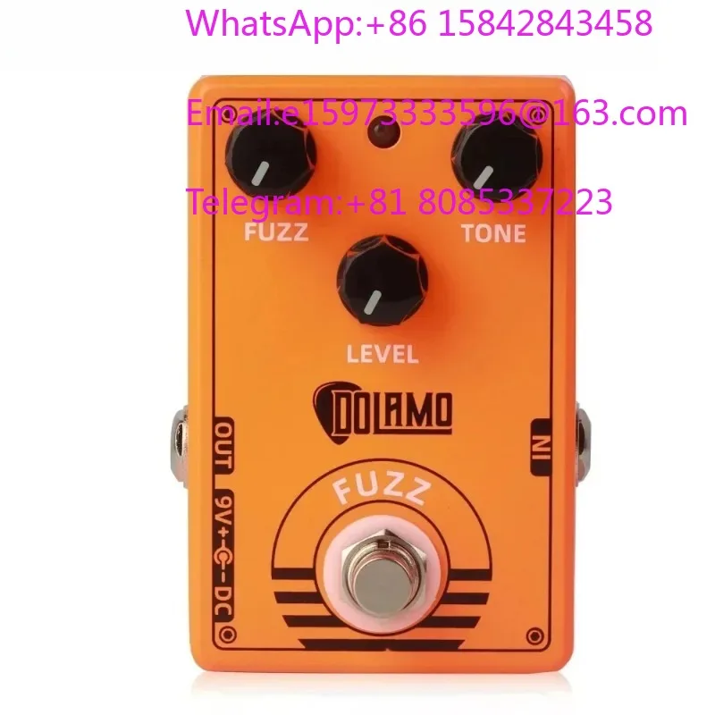 Mini Analog Psychedelic Guitar Effect Pedal True  Portable Sound Processor