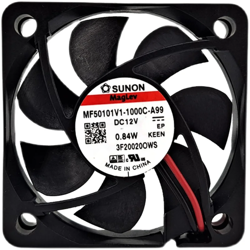 MF50101V1-1000C-A99 12V 5800rpm 13.8cfm new built quasi cooling fan 5cm 50*50*10mm