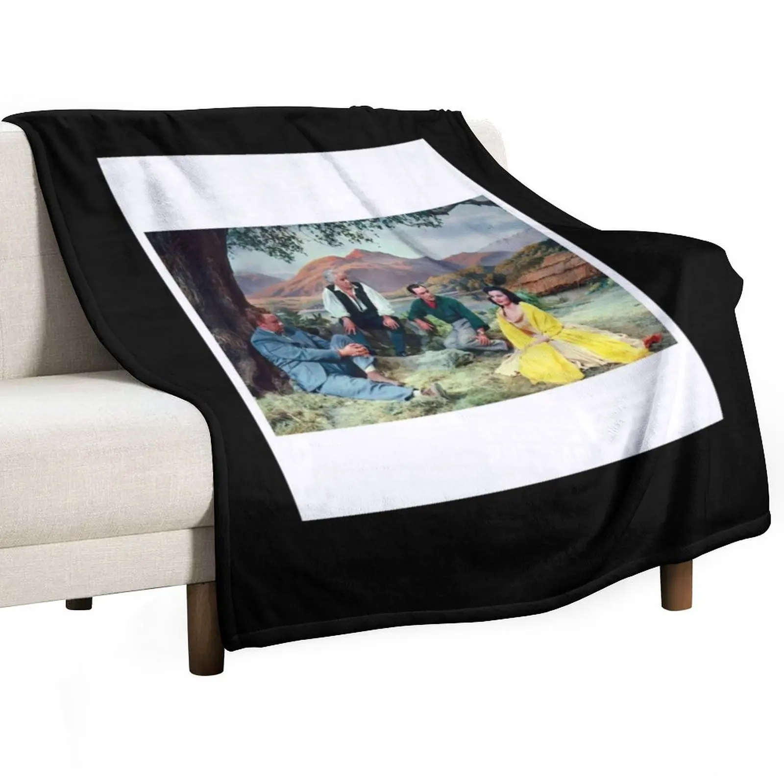 Brigadoon Vincente Minnelli Throw Blanket Luxury Throw Quilt Fashion Sofas Blankets