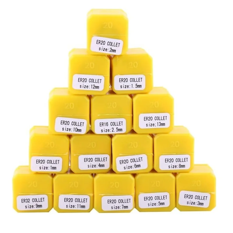 1pcs ER20 1-13MM 스프링 콜릿 척 정확도 0.008mm CNC 밀링 공구 홀더 조각 기계 스핀들 모터