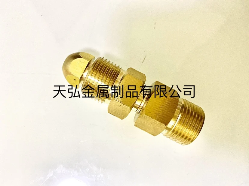 Imagem -05 - Adaptador de Cilindro de Gás Importado g5 Junta Esférica de Fio Externo Toda a Junta Flexível de Cobre Cga540 a 8