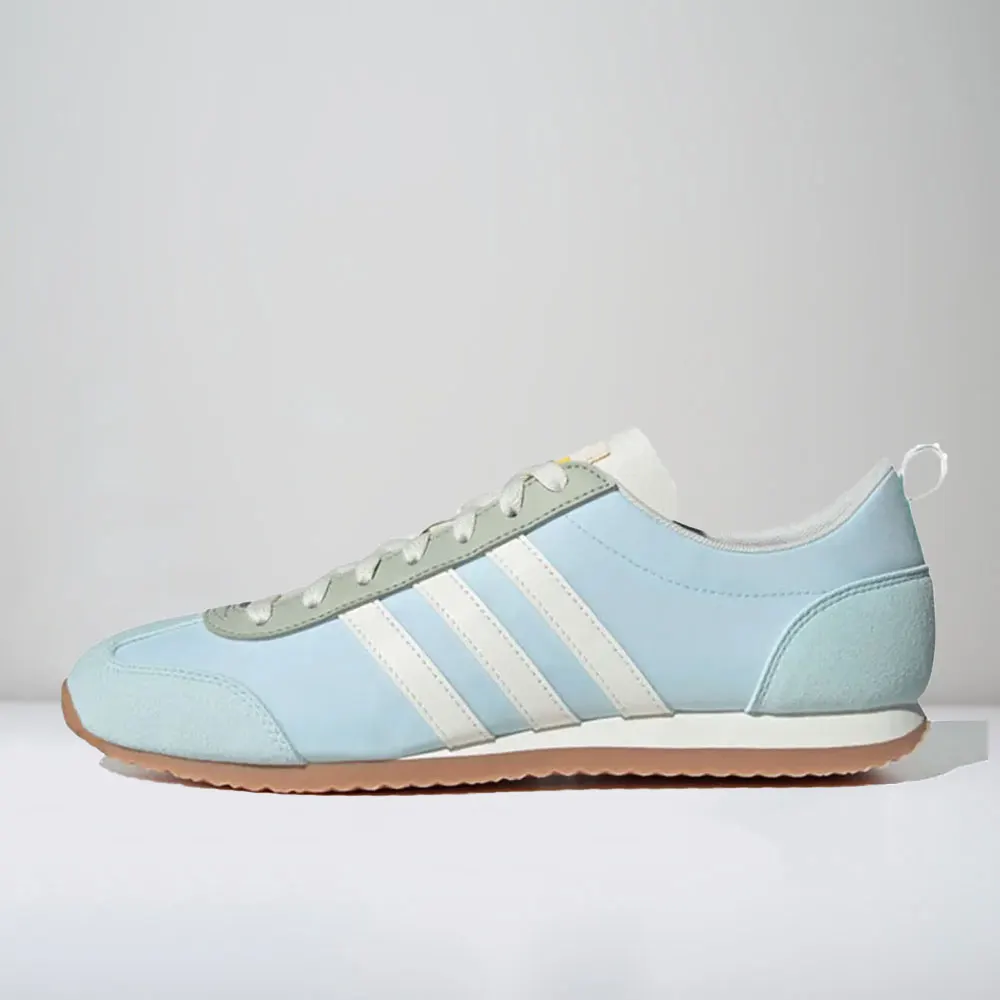 adidas VS J0G 2.0 Retro Fashion Trend Minimalist Comfort Zapatos casuales de caña baja Unisex Azul y blanco JI2434